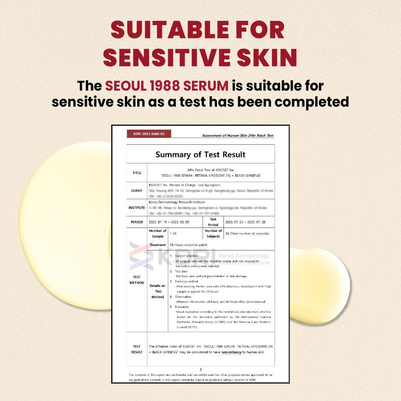 Seoul 1988 Retinal Serum