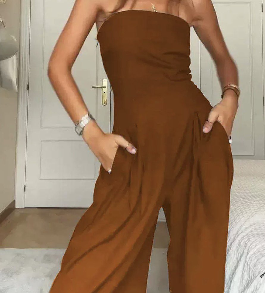Strapless Jumpsuit