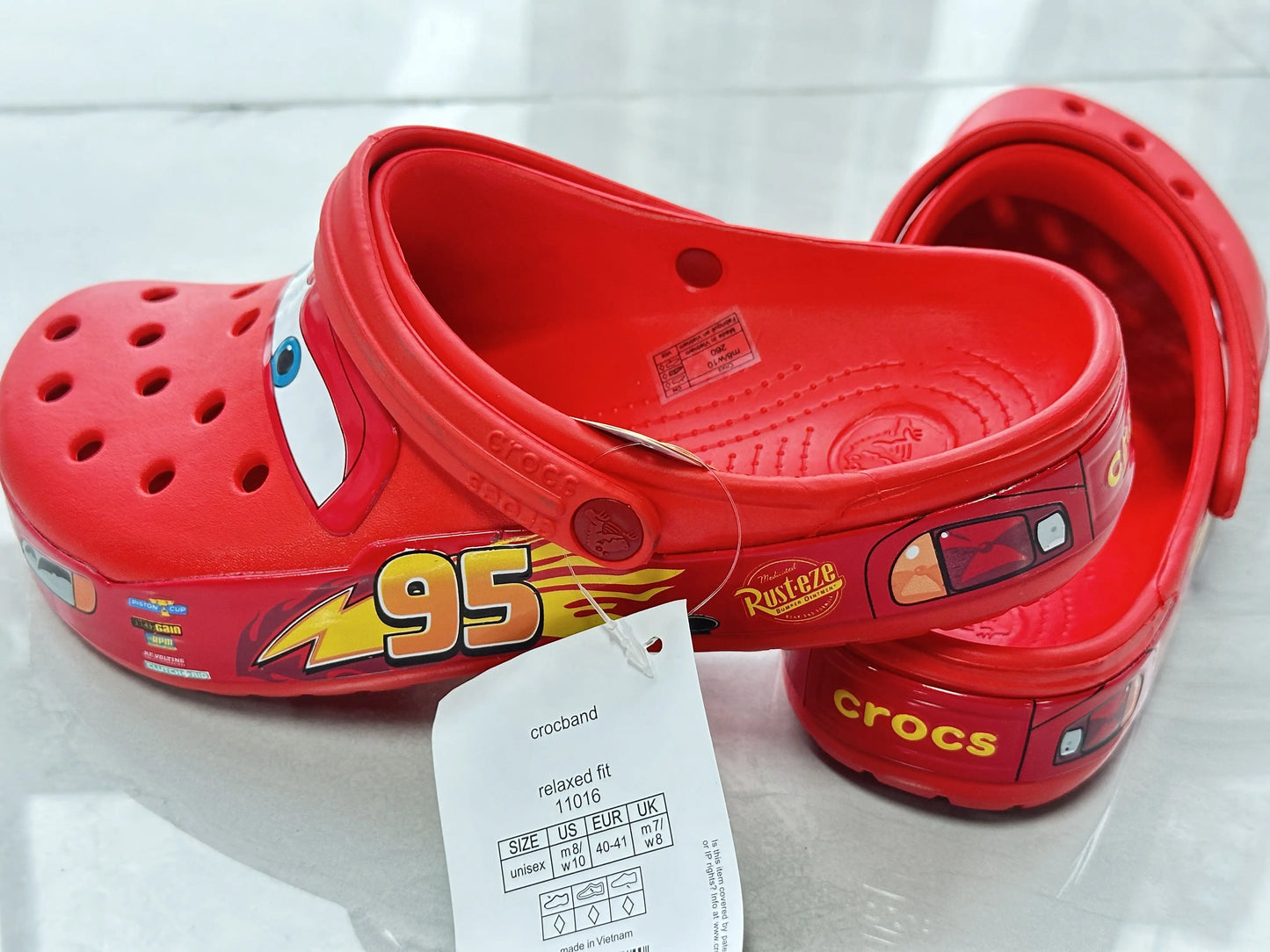 Lightning McQueen Crocs