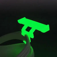 2Pcs Green (Glow in dark)